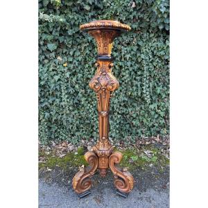 Regency Style 19th Century Walnut Grandtorchère