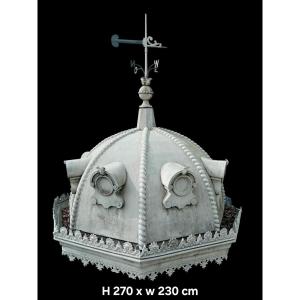 Large Octagonal Zinc Dome, Early 19th Century.