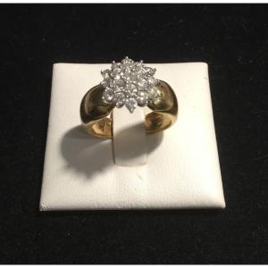 Gold And Diamond Ring