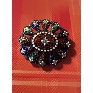 Brooch, Bressan Enamels