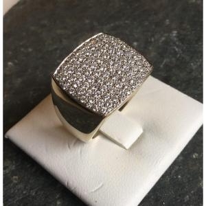 White Gold And Diamond Ring
