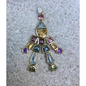 Harlequin Pendant