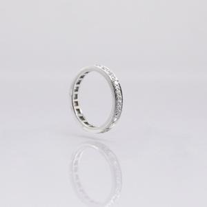 White Gold Wedding Band