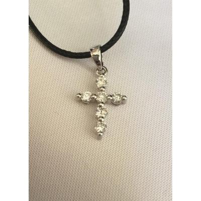 Gold And Diamond Cross