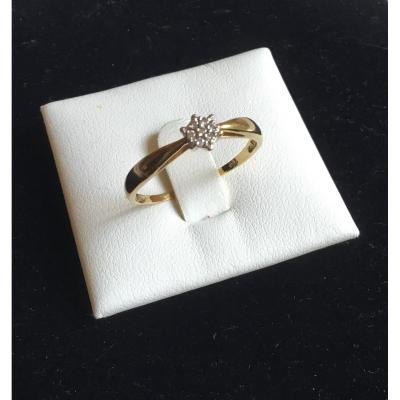 Gold And Diamonds Ring