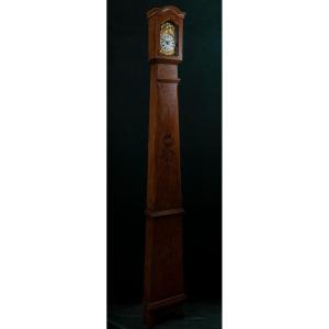French Standing Mini Morbier Clock Ca 1880