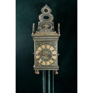 Dutch "stoofklok" Type Clock, Circa 1720