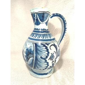 Large Wine Pitcher - Nevers, 18th Century - Circa 1730/1750