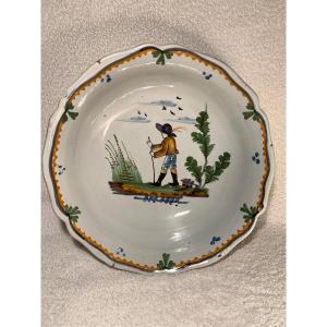 Earthenware From Nevers - Late 18th Century - Promeneur