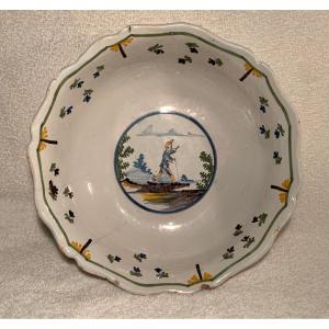 Nevers Salad Bowl - 18th Century Period