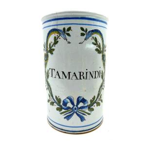 Paris - Early  19th Century - Apothecary - Tamarind Ointment Jar