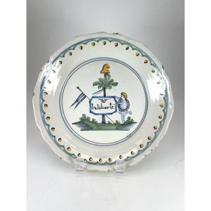 Nevers Late 18th Century - Revolutionary Period - "w Liberty"