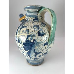 Montelupo - Italy - Mid-17th Century - Apothecary's Jar 