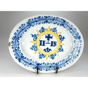 Nevers, 17th Century - Quest Platter With Compendium