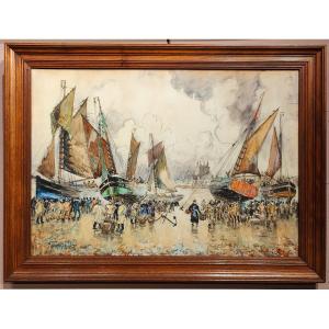 Frank Will - Barfleur Watercolor