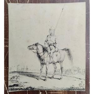 Norblin 18th - Polish Lancer Engraving