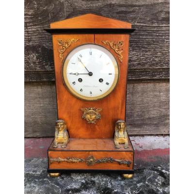 Pendulum Back Of Egypt Movement Of Pupin Pupil De Bréguet