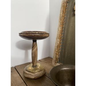 Casserole, Or Tazza, Marble Bronze Art Deco