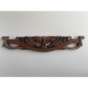 Cart Element, Sicilian Woodwork, Folk Art