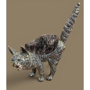 Bronze De Vienne - Cat Animal Pen Wiper About 1900