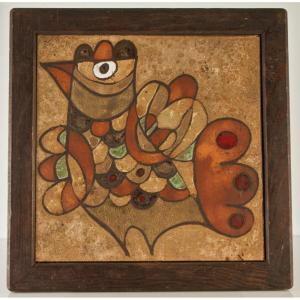 Les Cyclades Workshop - Anduze - Roland Zobel La Poule 1950 - 1960