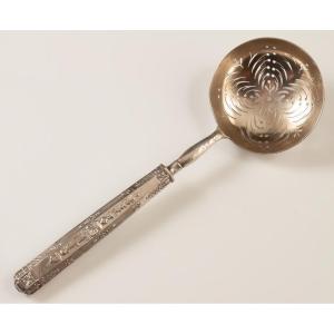 Silver Shaker Spoon Souvenir Of Mont Saint Michel