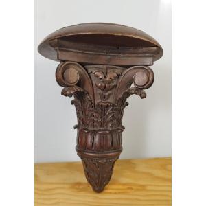 Carved Wooden Applique For Statue