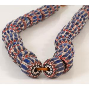 Glass Paste Necklace Murines Cameroon / Bamiléké