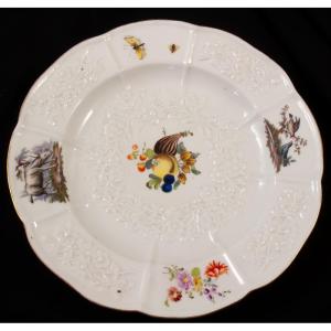 German Porcelain Plate Potschappel Saxony Carl Thieme 2