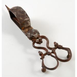Iron / Wrought Steel Candle Snuffers, 18th Century