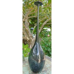 Murano Tall Spun Glass Vase H49cm