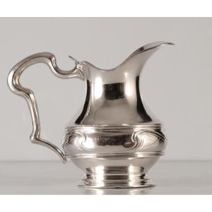 Art Nouveau Art & Craft Solid Silver Milk Jug