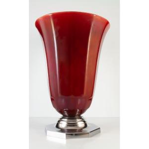 Sèvres Paul Millet Art Deco Ceramic Vase 