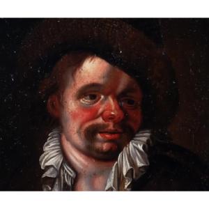 Portrait / Figure Of A Peasant Attributed To Brakenburg Richard (1650 - 1702)