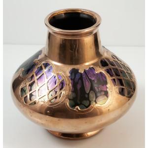 Loetz / Kralik Iridescent Glass Vase