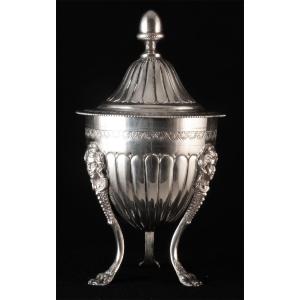 Silver Box With Three Heads, Italy