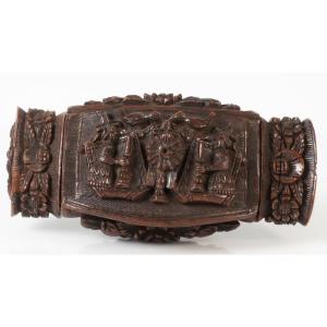 Impressive Corozo Nut Snuffbox Circa 1800