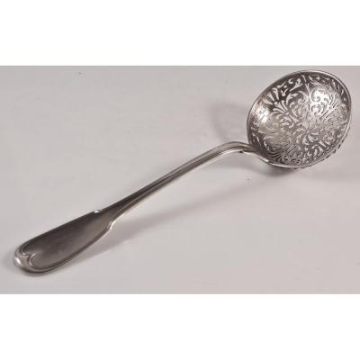 18th Century Sterling Silver Sugar Spoon