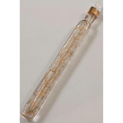 Eighteenth Cut Crystal Salt Flask