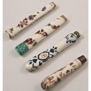 4 18th Century Knife Handles