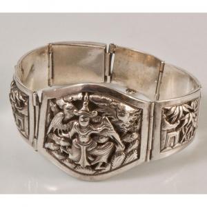Silver Asian Bracelet