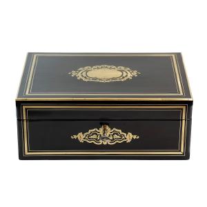 Large 19th Century French Napoleon III Casket