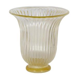 Handmade Italian Murano Glass Vase, Circa 2000