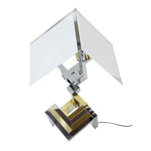 Table Lamp Willy Rizzo For Lumica, Mid-century Style, 1970s