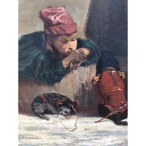 Genre Scene Signed Dupuy