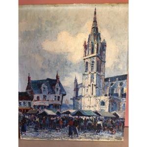 Twentieth Market Scene