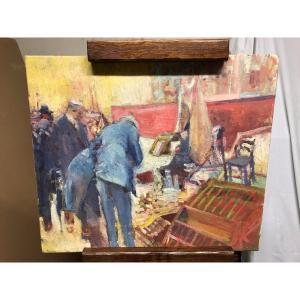 Painting"bargain Hunters"