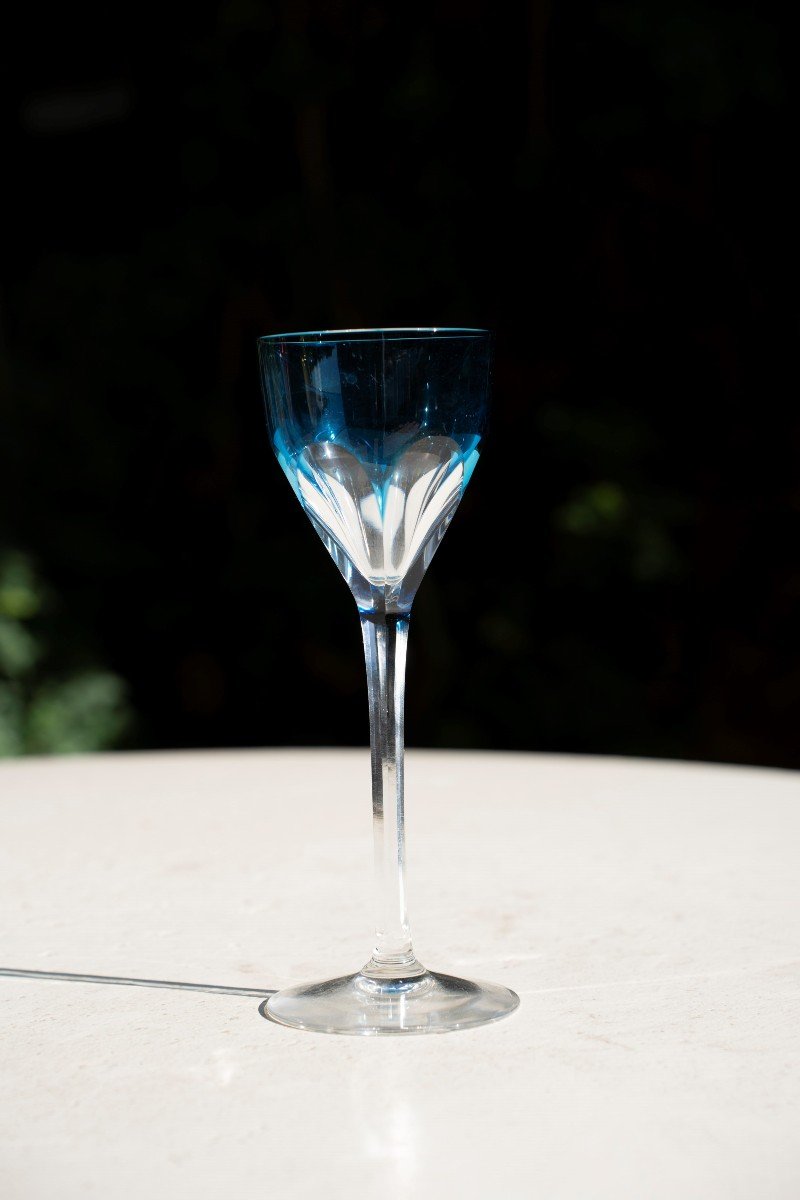 Set di 4 bicchieri Saint Louis modello Bristol-photo-4