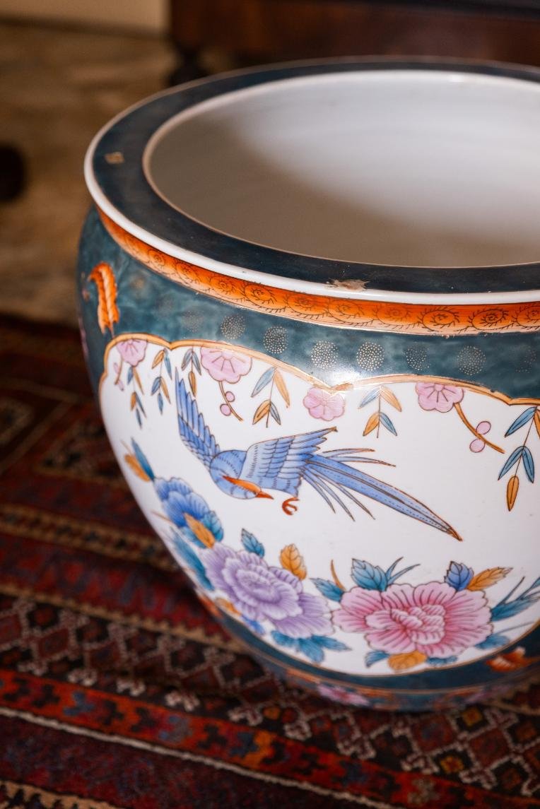 Cache-pot con scene orientali-photo-3