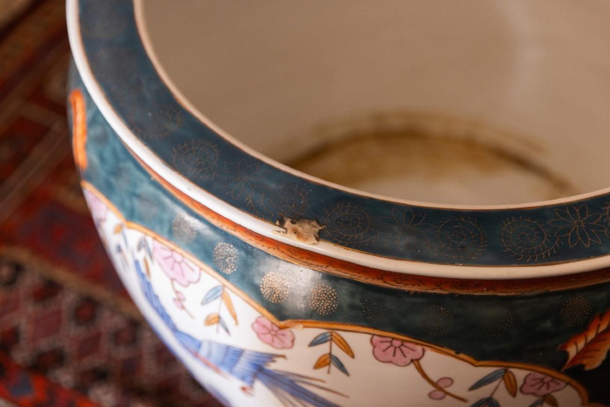 Cache-pot con scene orientali-photo-4